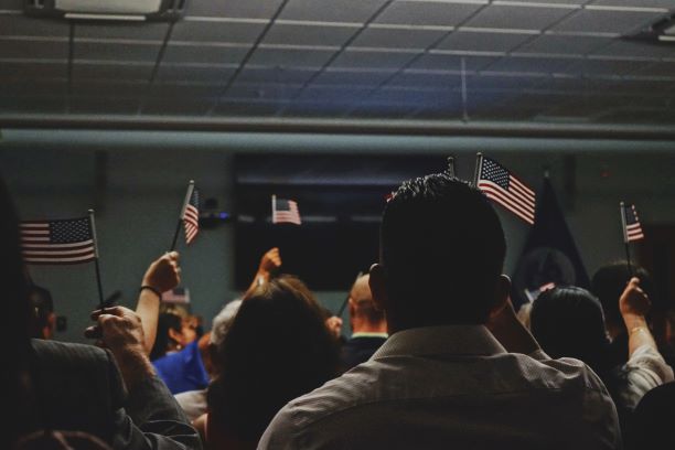 Immigration citizenship ceremony